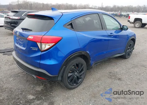 2022 Honda Hr-V Awd Sport из США, поврежденный, VIN 3CZRU6H16NM732210